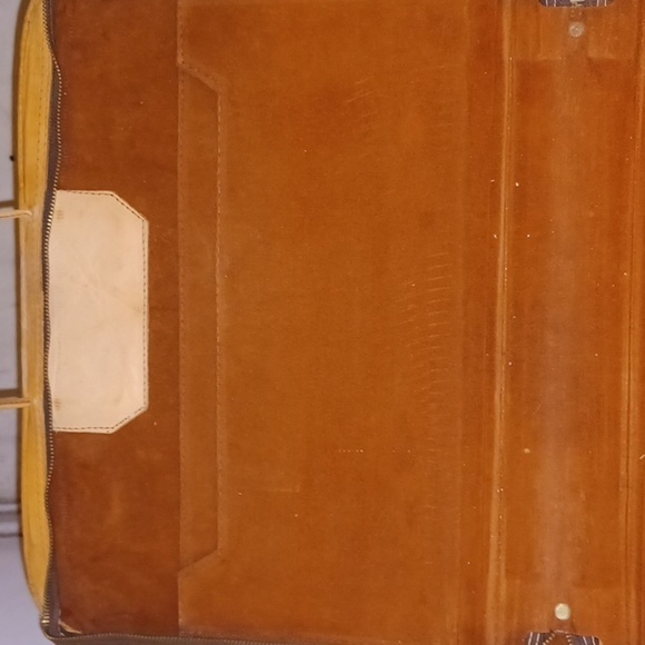 PYMSA Mexico Genuine Leather Portfolio Briefcase - Picture 10 of 13
